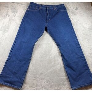 Levi's 517 Bootcut Jeans Mens 38x30 Dark Wash Classic Western Fit